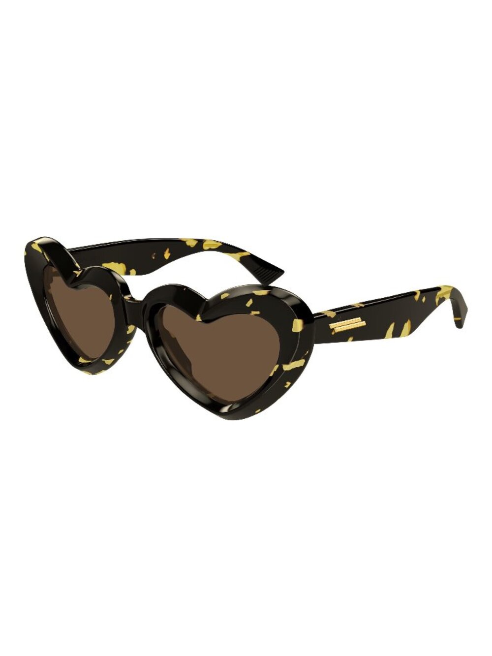 New Bottega Veneta Women's Sunglasses Havana Brown Lens Acetate Frame BV1432S 55